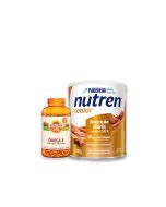 Combo Nutren Senior Chocolate 740g + Sundown Ômega 3