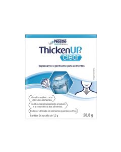 ThickenUp Clear - Display com 24 sachês de 1,2g